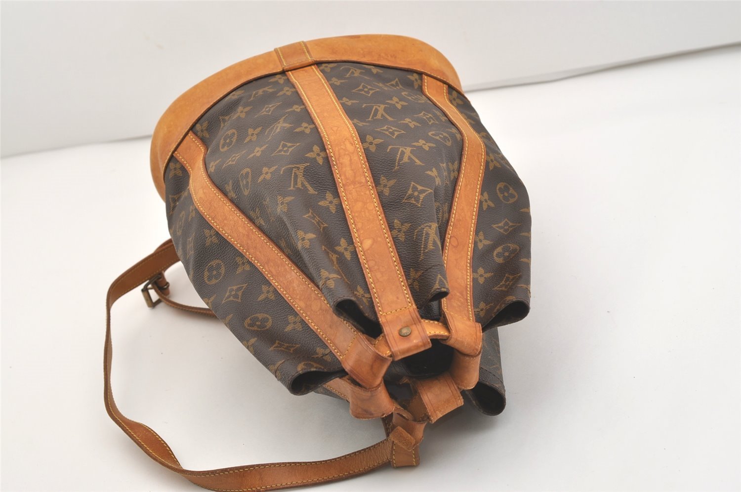 Authentic Louis Vuitton Monogram Randonnee PM Shoulder Bag M42243 LV 4657J