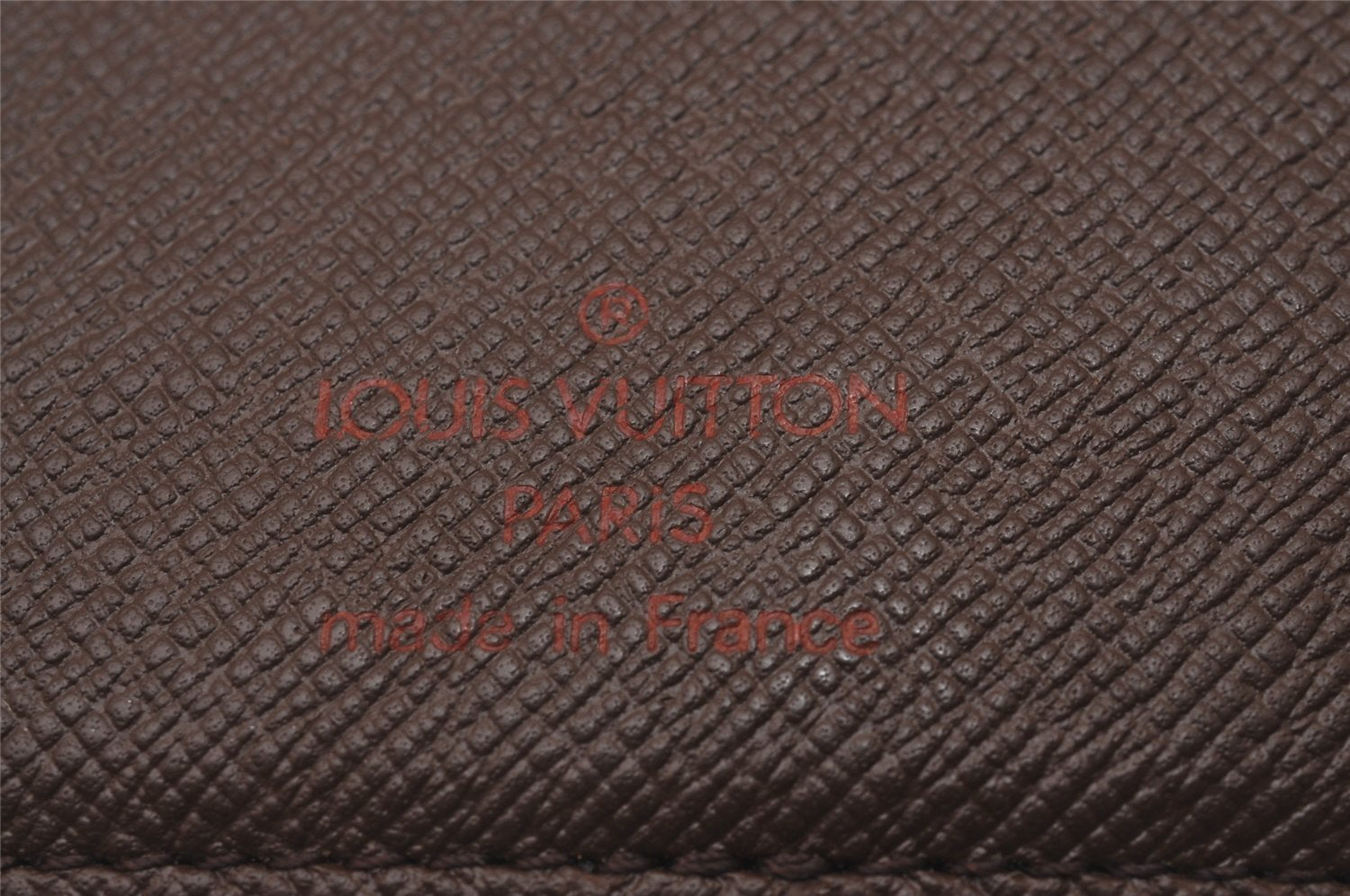 Authentic Louis Vuitton Damier Porte Cartes Credit Yen Wallet N60825 LV 4658I