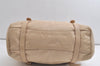 Authentic PRADA New Look Leather Nappa 2Way Shoulder Hand Bag BL0505 Beige 4658K