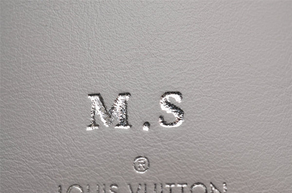 Auth Louis Vuitton Taiga Rama Discovery Compact Wallet White M67621 LV Box 4659I