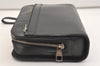 Authentic Louis Vuitton Epi Hoche Clutch Hand Bag Purse Black M59362 LV 4659J