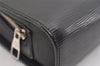 Authentic Louis Vuitton Epi Hoche Clutch Hand Bag Purse Black M59362 LV 4659J