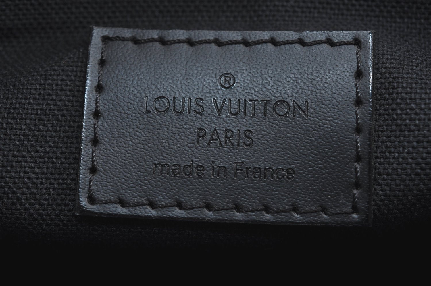Authentic Louis Vuitton Epi Hoche Clutch Hand Bag Purse Black M59362 LV 4659J