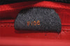 Authentic CELINE Horse Carriage Shoulder Crossbody Bag Purse Leather Black 4659K