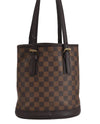 Authentic Louis Vuitton Damier Marais Bucket Shoulder Tote Bag N42240 LV 4660J
