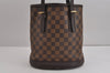 Authentic Louis Vuitton Damier Marais Bucket Shoulder Tote Bag N42240 LV 4660J