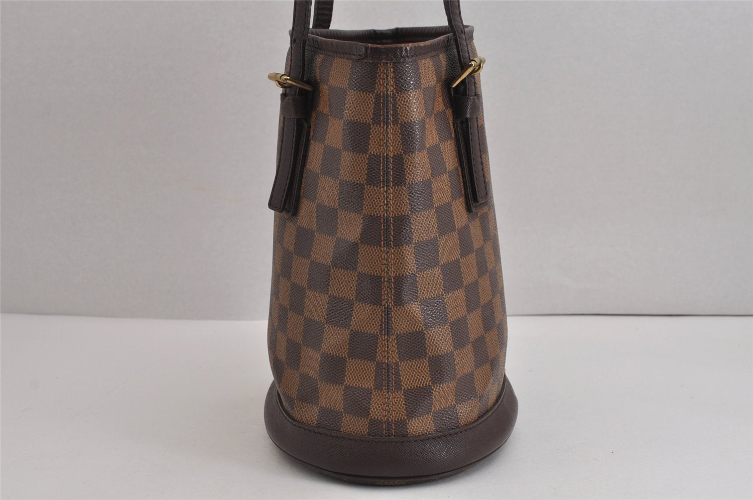 Authentic Louis Vuitton Damier Marais Bucket Shoulder Tote Bag N42240 LV 4660J