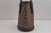 Authentic Louis Vuitton Damier Marais Bucket Shoulder Tote Bag N42240 LV 4660J