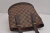 Authentic Louis Vuitton Damier Marais Bucket Shoulder Tote Bag N42240 LV 4660J