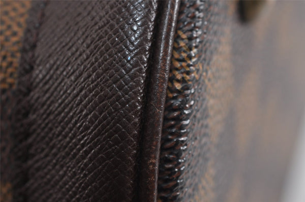 Authentic Louis Vuitton Damier Marais Bucket Shoulder Tote Bag N42240 LV 4660J