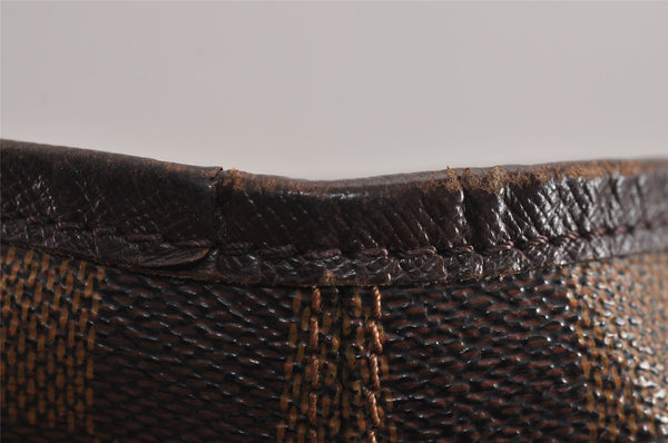 Authentic Louis Vuitton Damier Marais Bucket Shoulder Tote Bag N42240 LV 4660J