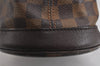 Authentic Louis Vuitton Damier Marais Bucket Shoulder Tote Bag N42240 LV 4660J