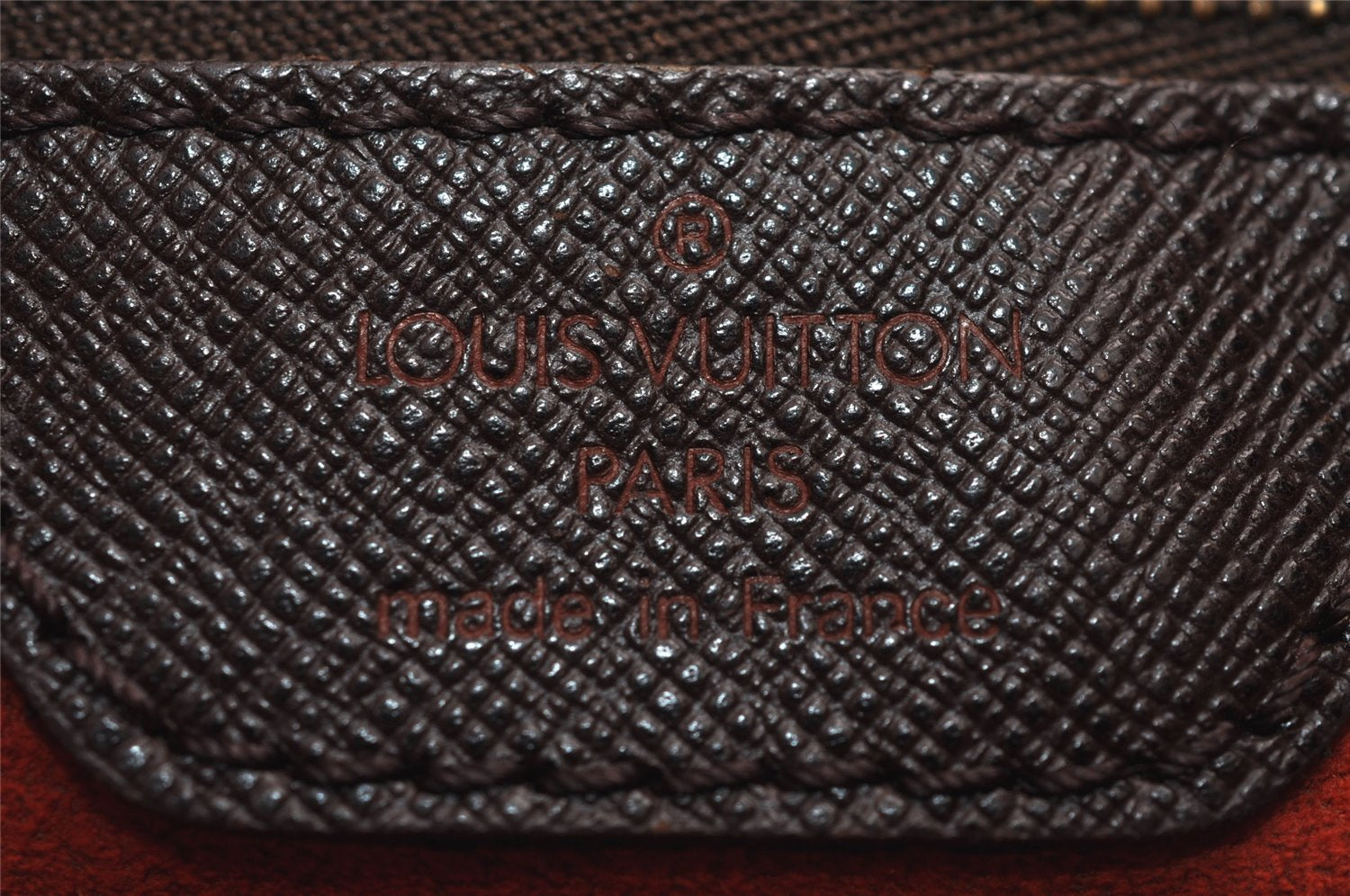 Authentic Louis Vuitton Damier Marais Bucket Shoulder Tote Bag N42240 LV 4660J