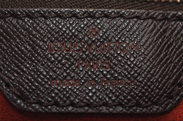 Authentic Louis Vuitton Damier Marais Bucket Shoulder Tote Bag N42240 LV 4660J