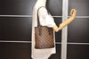 Authentic Louis Vuitton Damier Marais Bucket Shoulder Tote Bag N42240 LV 4660J