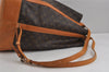 Authentic Louis Vuitton Monogram Randonnee GM Shoulder Bag M42244 LV 4661J