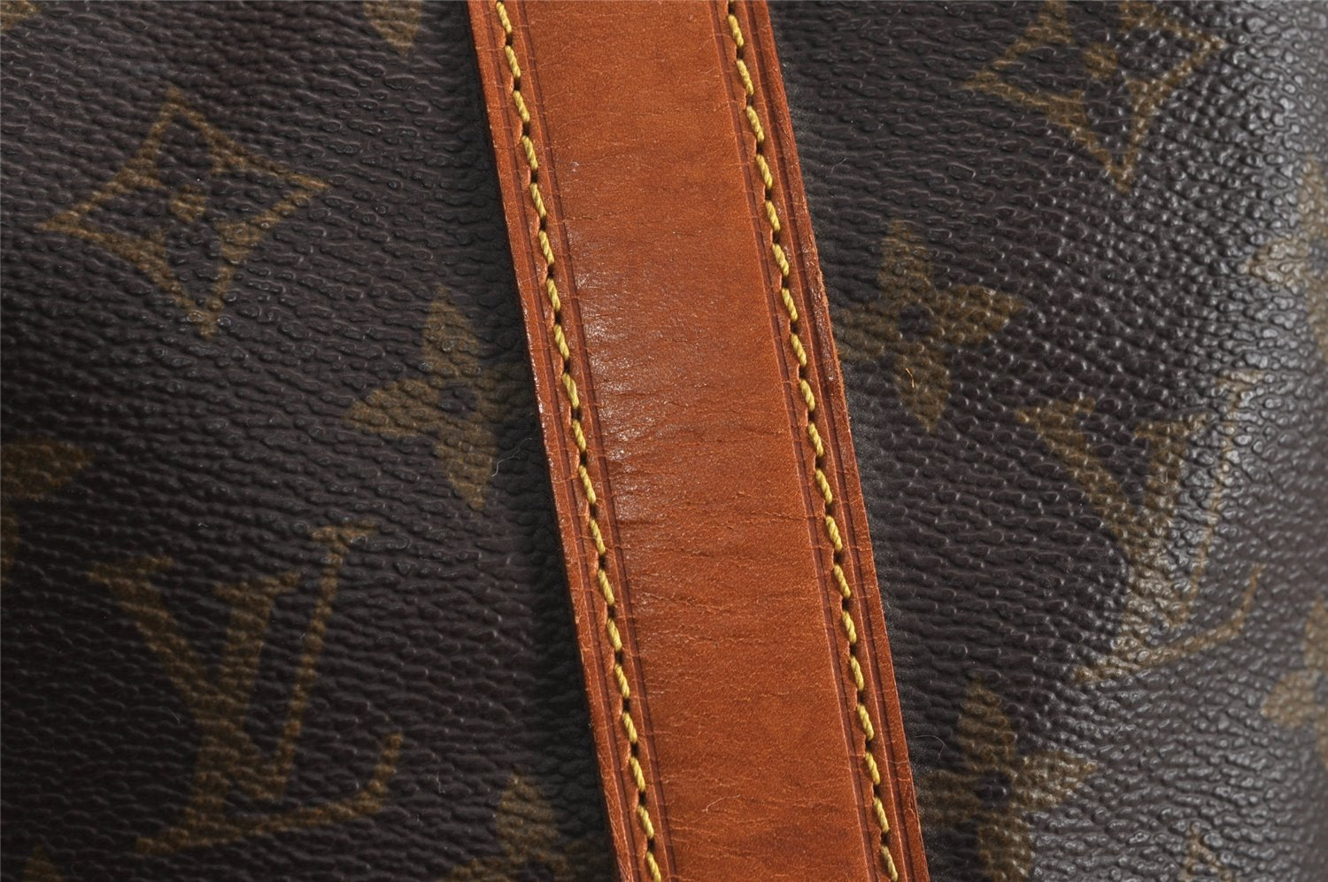 Authentic Louis Vuitton Monogram Randonnee GM Shoulder Bag M42244 LV 4661J