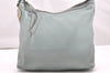 Authentic GUCCI Shoulder Hand Bag Purse Leather 309530 Light Blue 4661K