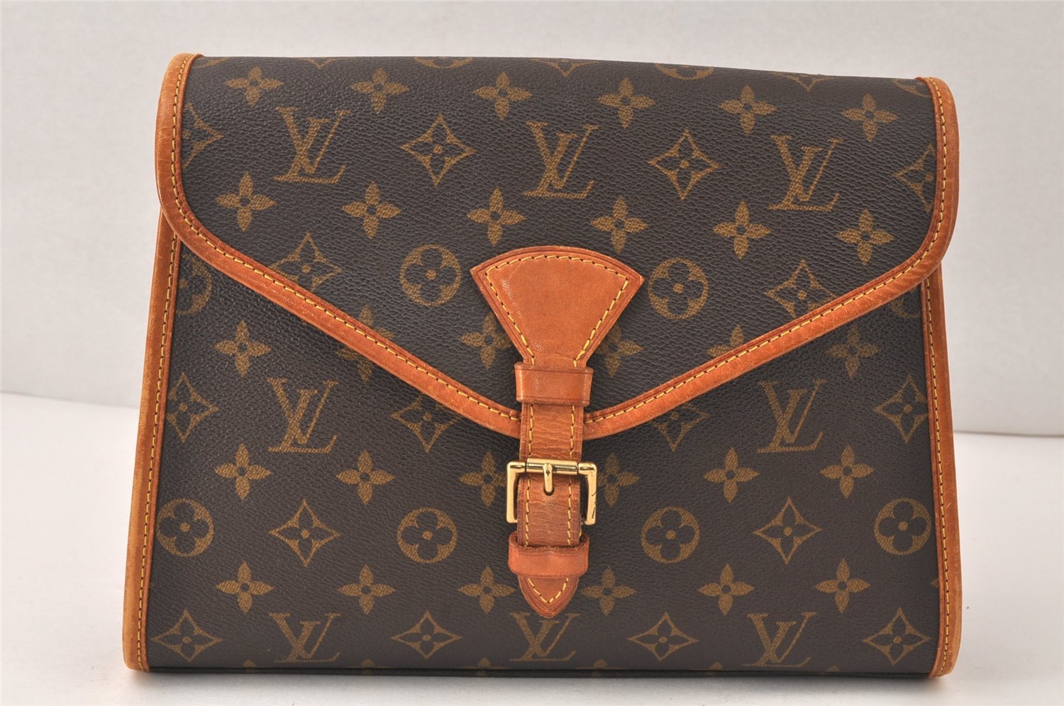 Authentic Louis Vuitton Monogram Bel Air 2Way Hand Bag M51122 Junk 4662K
