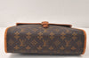 Authentic Louis Vuitton Monogram Bel Air 2Way Hand Bag M51122 Junk 4662K