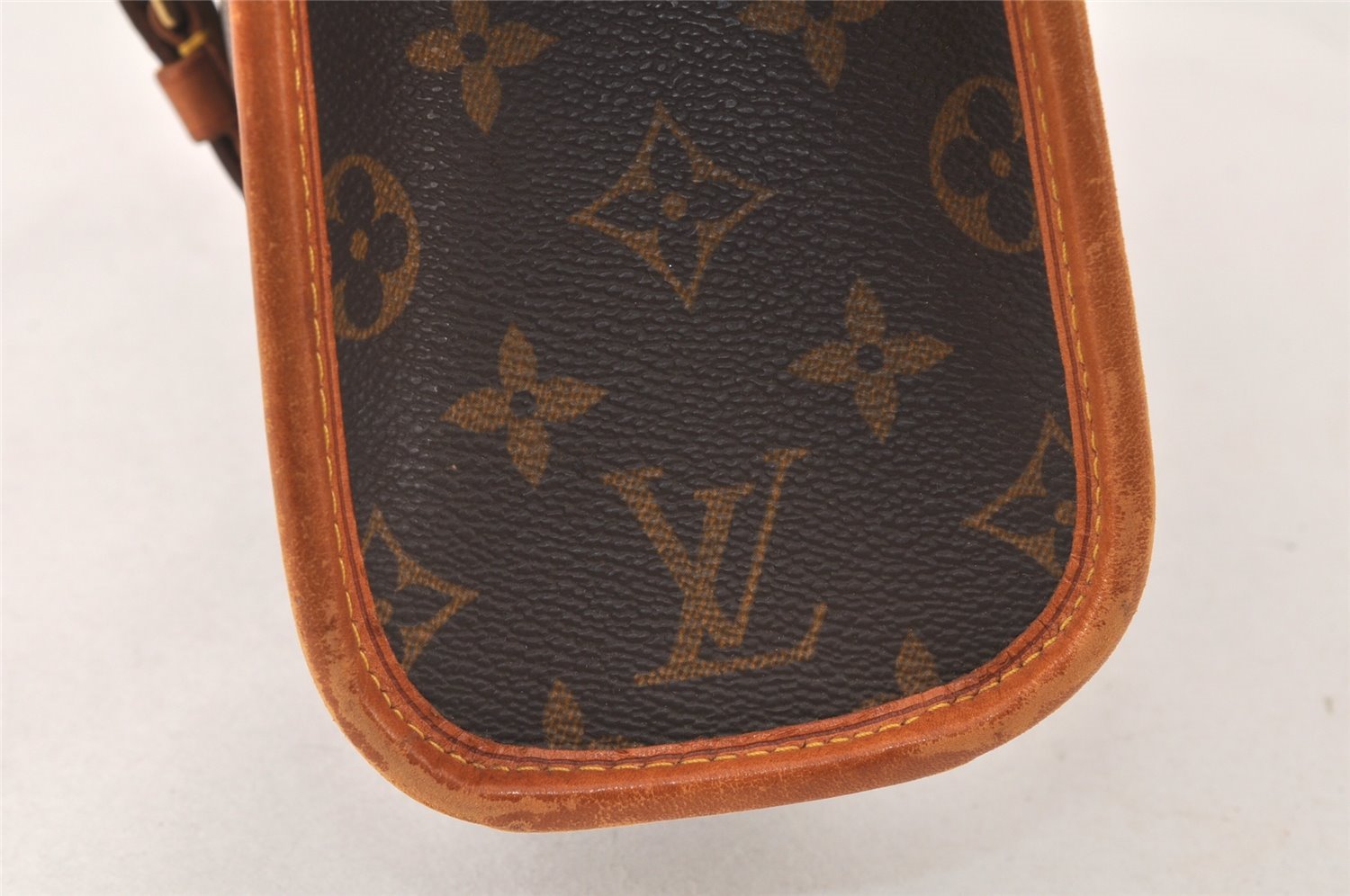 Authentic Louis Vuitton Monogram Bel Air 2Way Hand Bag M51122 Junk 4662K