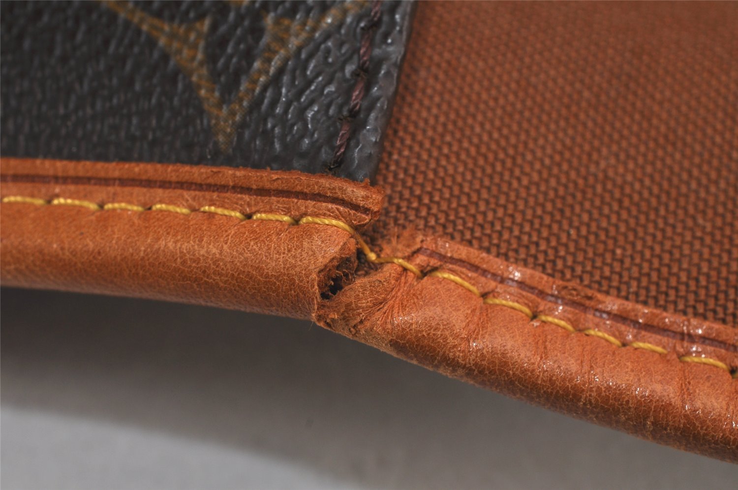 Authentic Louis Vuitton Monogram Bel Air 2Way Hand Bag M51122 Junk 4662K