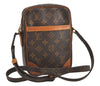 Authentic Louis Vuitton Monogram Danube Shoulder Cross Body Bag M45266 LV 4663J