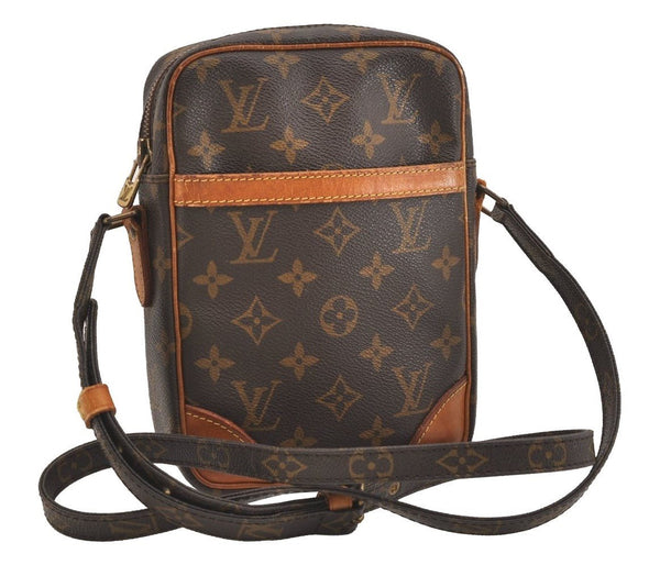 Authentic Louis Vuitton Monogram Danube Shoulder Cross Body Bag M45266 LV 4663J