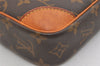 Authentic Louis Vuitton Monogram Danube Shoulder Cross Body Bag M45266 LV 4663J