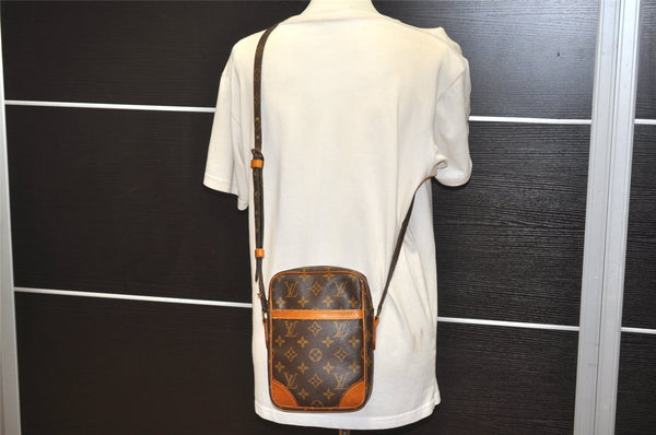 Authentic Louis Vuitton Monogram Danube Shoulder Cross Body Bag M45266 LV 4663J
