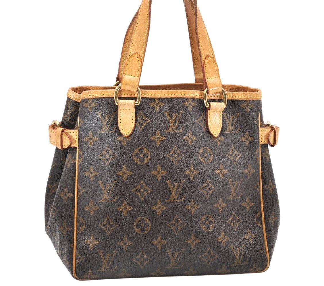 Authentic Louis Vuitton Monogram Batignolles Hand Tote Bag M51156 LV 4663K