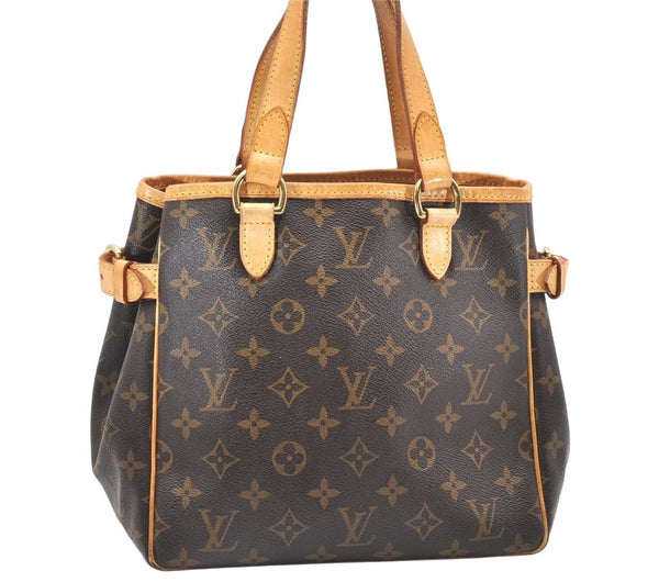 Authentic Louis Vuitton Monogram Batignolles Hand Tote Bag M51156 LV 4663K