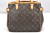 Authentic Louis Vuitton Monogram Batignolles Hand Tote Bag M51156 LV 4663K