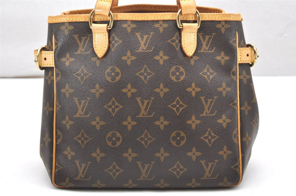 Authentic Louis Vuitton Monogram Batignolles Hand Tote Bag M51156 LV 4663K