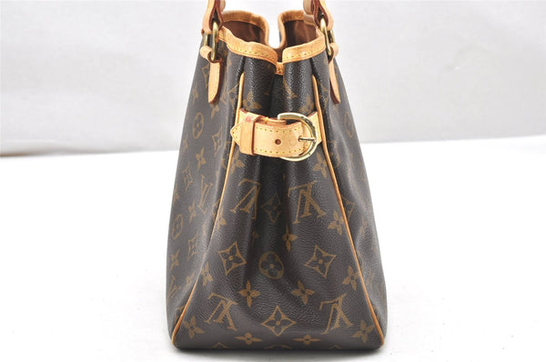 Authentic Louis Vuitton Monogram Batignolles Hand Tote Bag M51156 LV 4663K