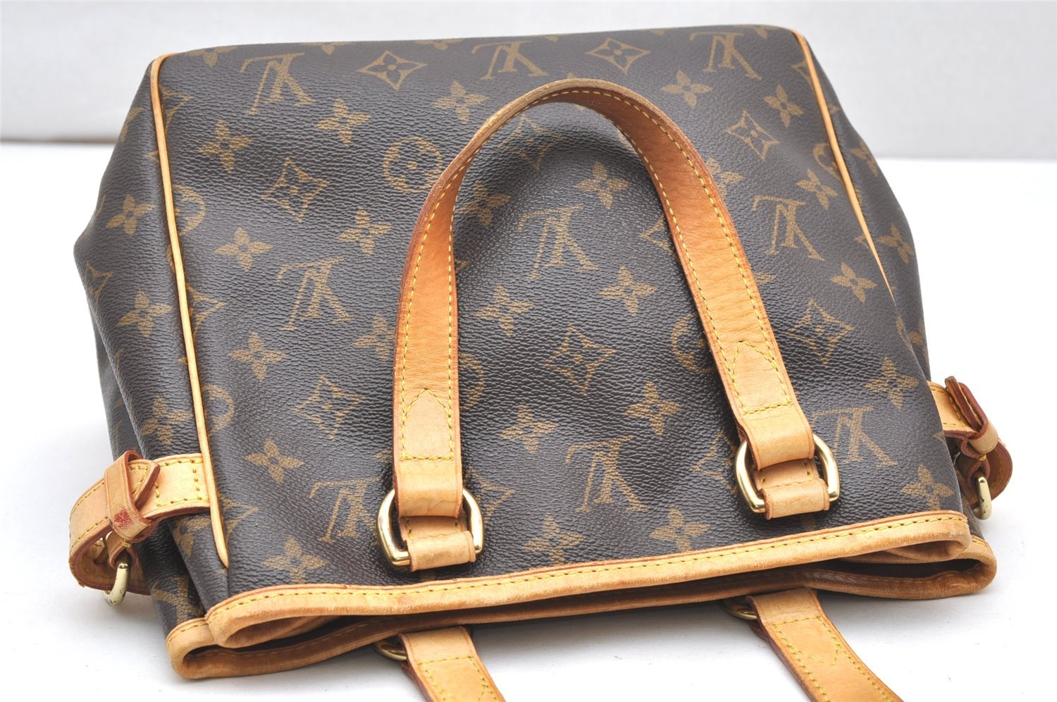 Authentic Louis Vuitton Monogram Batignolles Hand Tote Bag M51156 LV 4663K