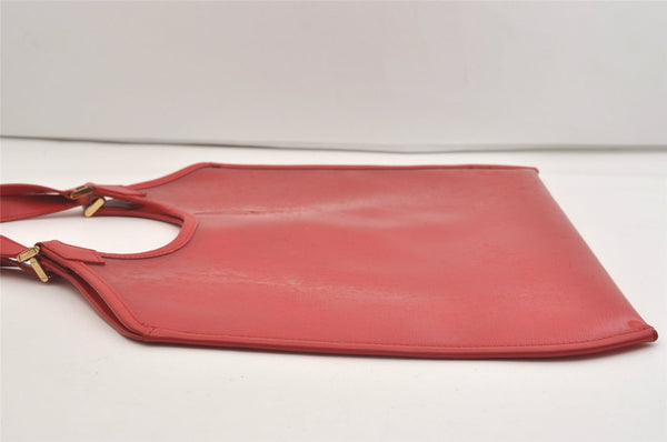 Authentic Louis Vuitton Epi Plage Bahia Shoulder Tote Bag Red M92152 LV 4664J