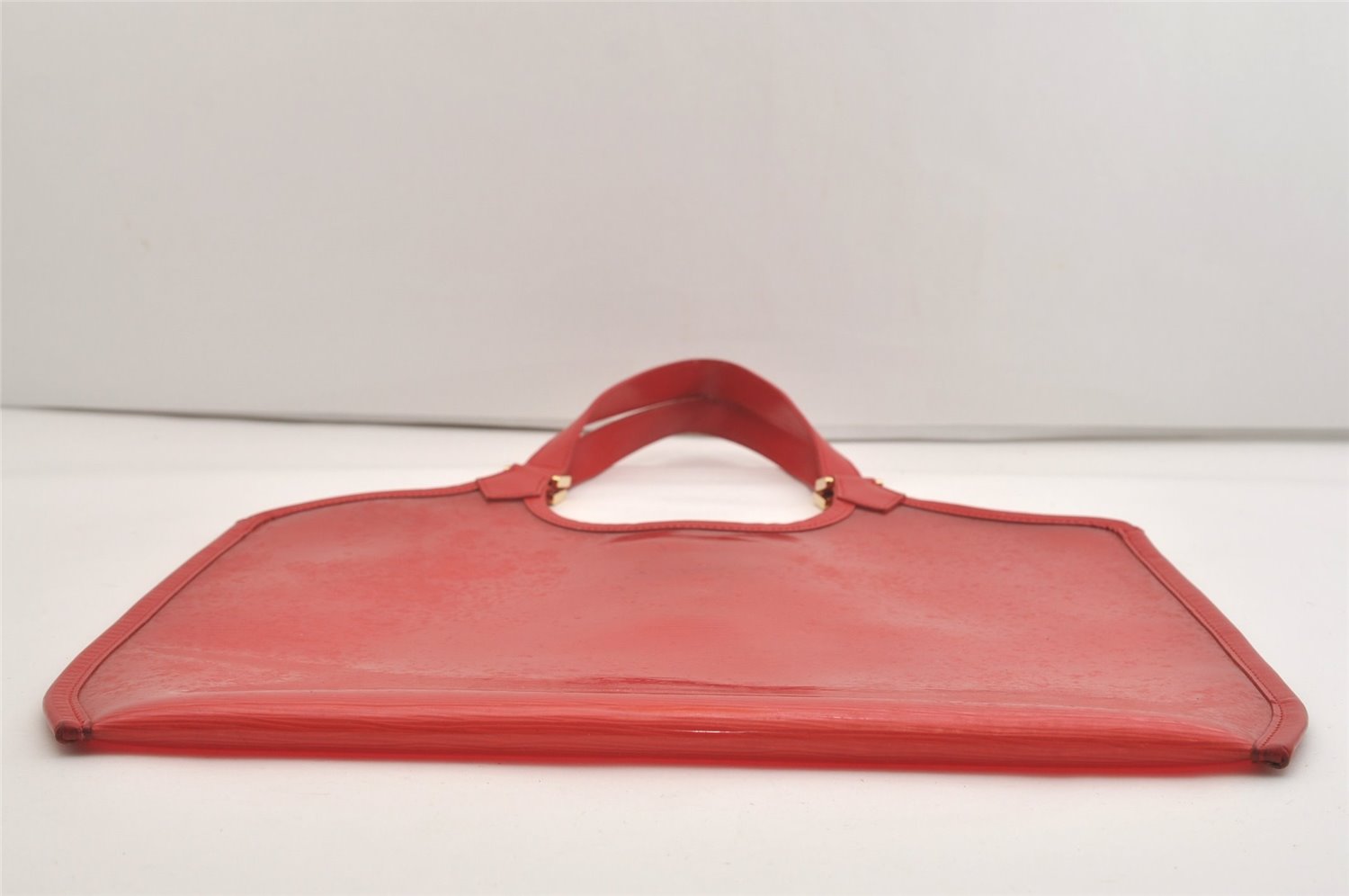 Authentic Louis Vuitton Epi Plage Bahia Shoulder Tote Bag Red M92152 LV 4664J