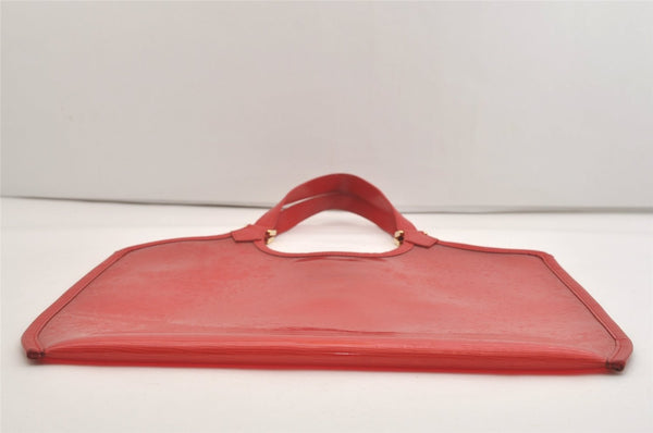 Authentic Louis Vuitton Epi Plage Bahia Shoulder Tote Bag Red M92152 LV 4664J
