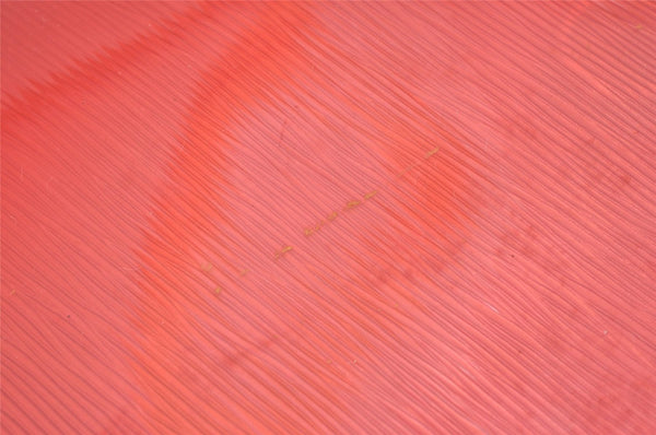 Authentic Louis Vuitton Epi Plage Bahia Shoulder Tote Bag Red M92152 LV 4664J