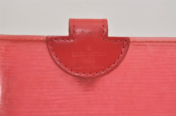 Authentic Louis Vuitton Epi Plage Bahia Shoulder Tote Bag Red M92152 LV 4664J