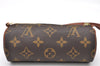 Authentic Louis Vuitton Monogram Papillon Pouch Old Model LV 4664K