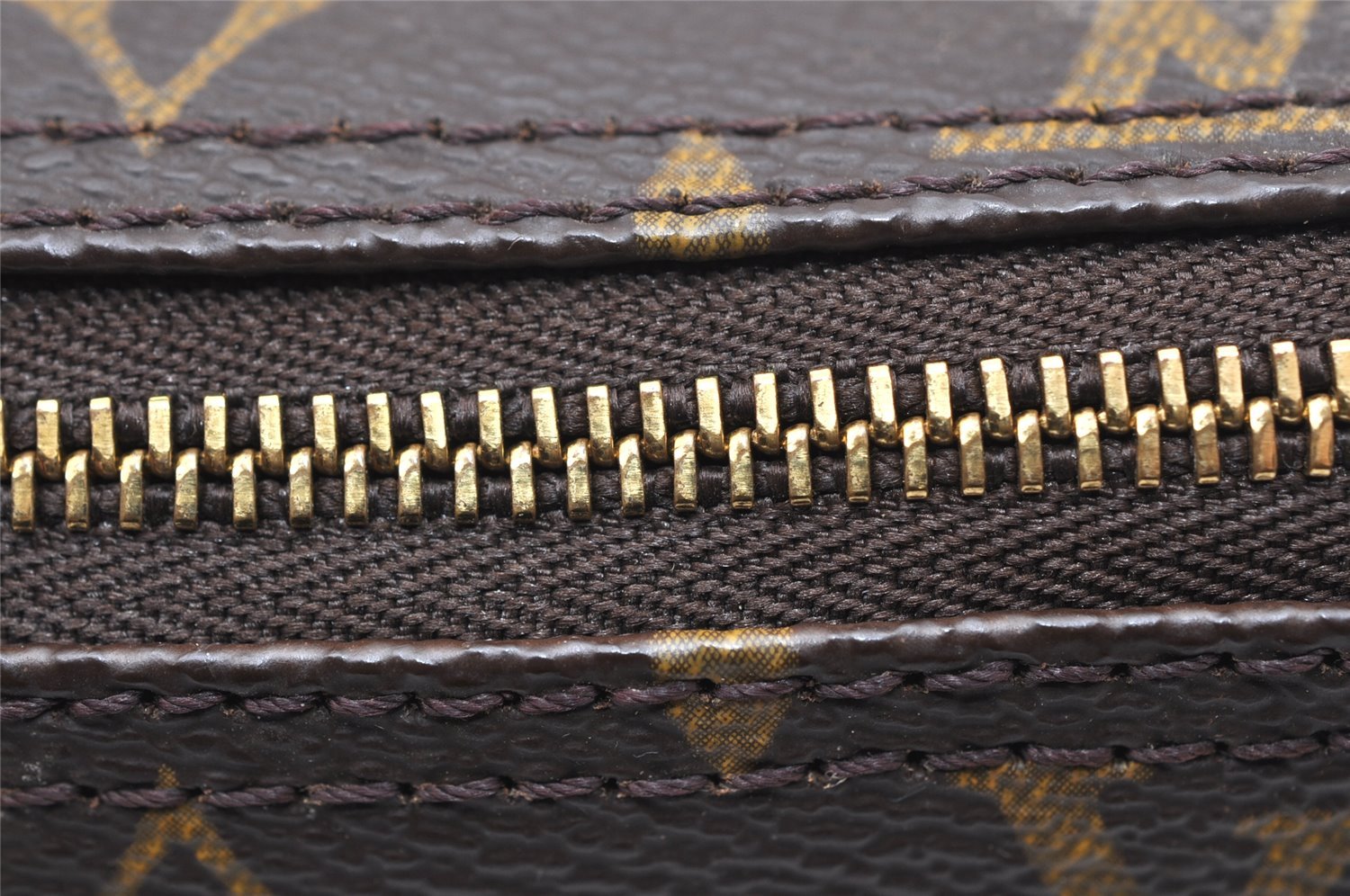 Authentic Louis Vuitton Monogram Papillon Pouch Old Model LV 4664K