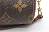 Authentic Louis Vuitton Monogram Papillon Pouch Old Model LV 4664K