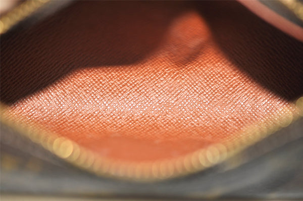 Authentic Louis Vuitton Monogram Papillon Pouch Old Model LV 4664K