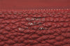 Authentic HERMES Dogon GM Vintage Leather Long Wallet Purse Red 4665I