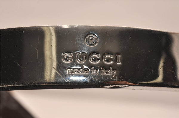 Authentic GUCCI Shoulder Tote Bag GG Suede Leather 0013297 Brown Junk 4665J