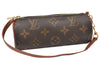 Authentic Louis Vuitton Monogram Papillon Pouch Old Model LV 4665K