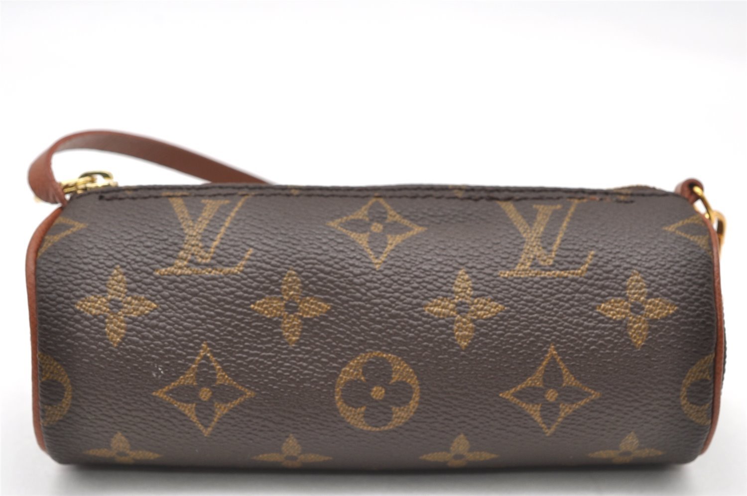 Authentic Louis Vuitton Monogram Papillon Pouch Old Model LV 4665K