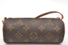 Authentic Louis Vuitton Monogram Papillon Pouch Old Model LV 4665K